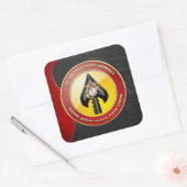 USMC Special Operations Command (MARSOC) [3D] Vierkante Sticker (Envelop)
