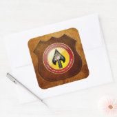 USMC Special Operations Command (MARSOC) [3D] Vierkante Sticker (Envelop)