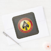 USMC Special Operations Command (MARSOC) [3D] Vierkante Sticker (Envelop)