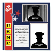 USMC Stars Photo Collage
