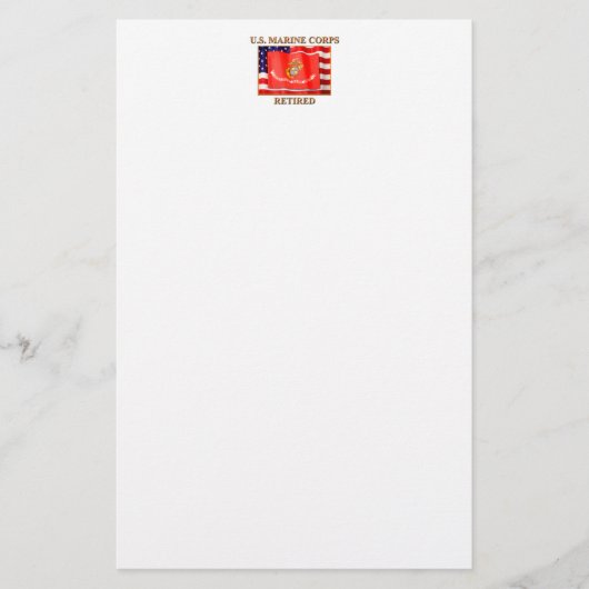 USMC Stationery Briefpapier (Voorkant)