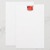 USMC Stationery Briefpapier (Voorkant / Achterkant)