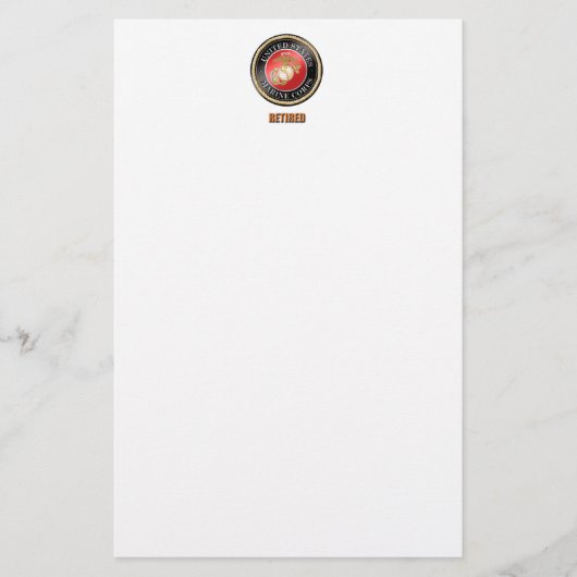 USMC Stationery Briefpapier (Voorkant)