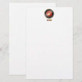 USMC Stationery Briefpapier (Voorkant / Achterkant)