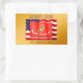 USMC Sticker USMC, U.S. Marine Corps, wooshy, Semp (Tas)