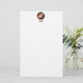 USMC Stickers Briefpapier (Staand voorkant)