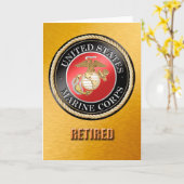 USMC Teruggetrokken Kaart (Gele Bloem)