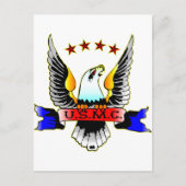 USMC van oude stijl Briefkaart (Voorkant)