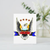 USMC van oude stijl Briefkaart (Staand voorkant)