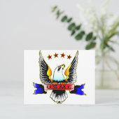 USMC van oude stijl Briefkaart (Staand voorkant)