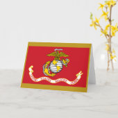 USMC-vlag Kaart (Gele Bloem)