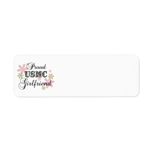 USMC-Vriendin [fl camo] Etiket (Voorkant)