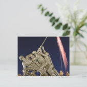 USMC War Memorial Briefkaart (Staand voorkant)