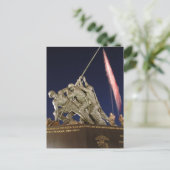 USMC War Memorial Briefkaart (Staand voorkant)