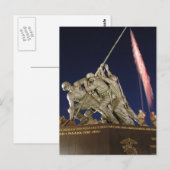 USMC War Memorial Briefkaart (Voorkant / Achterkant)