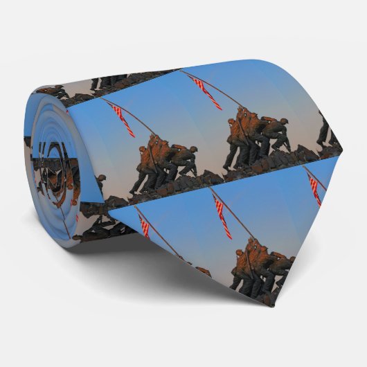 USMC War Memorial Stropdas (Opgerold)