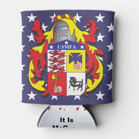 USMFA LOGO KOELBOX BLIKJESKOELER (Voorkant)