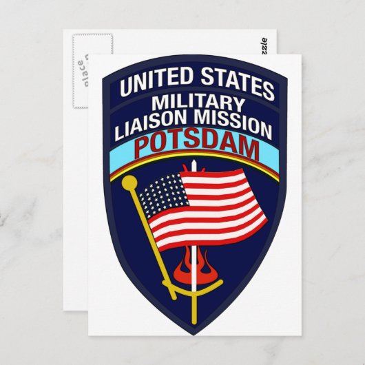 USMLM Insignia Briefkaart (Voorkant / Achterkant)