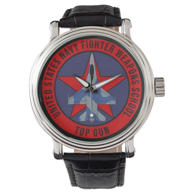 USN F-16N bovenste Pistool Horloge (Voorkant)
