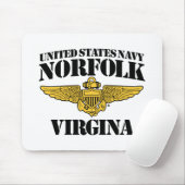 USN Norfolk Virgina Mousepad Muismat (Met muis)