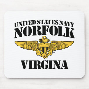 USN Norfolk Virgina Mousepad Muismat