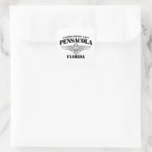 USN Pensacola Florida Sticker (Tas)