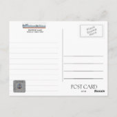 USNS BOB HOPE T-AKR 300 CARGO SHIP BRIEFKAART (Achterkant)