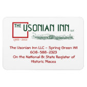 Usonian in aangepaste flexibele magneten (Horizontaal)