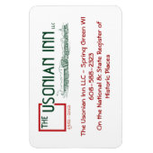Usonian in aangepaste flexibele magneten (Verticaal)