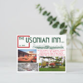 Usonian Inn Anniversary Post card Briefkaart (Staand voorkant)
