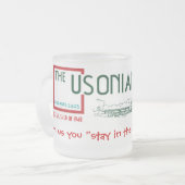 Usonian Inn logo - mok (Voorkant links)