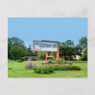 Usonian Inn-postkaart Briefkaart