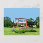 Usonian Inn-postkaart Briefkaart (Voorkant)