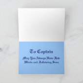 USPHS Commission Corps Captai Promotion Kaart (Binnen)