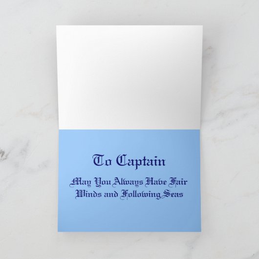 USPHS Commission Corps Captai Promotion Kaart (Binnen)