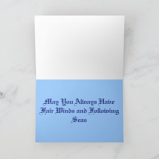 USPHS Commission Corps Ensign Card Kaart (Binnen)