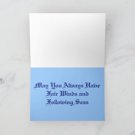 USPHS Commission Corps Kapitein Retirement Kaart (Binnen)