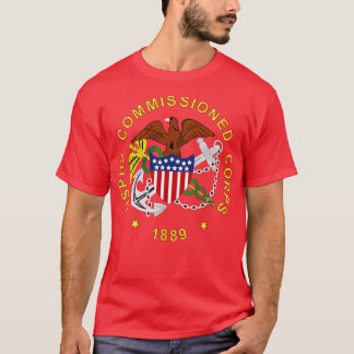 USPHS in opdracht van het Korps BackGrd T-shirt