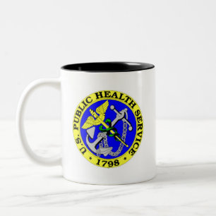 USPHS-Mok Tweekleurige Koffiemok