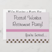 USPS van de Partij voor Postale Postdiensten in ru Kaart (Voorkant / Achterkant)