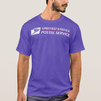 USPS Verenigde Staten Mensen Service Baseball TShi T-shirt
