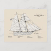 USRC Alexander Hamilton - SBD Briefkaart (Voorkant)