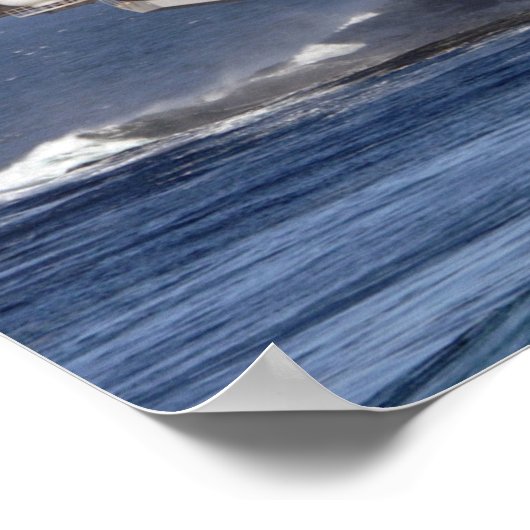 USS Abraham Lincoln (CVN 72) Poster (Hoek)