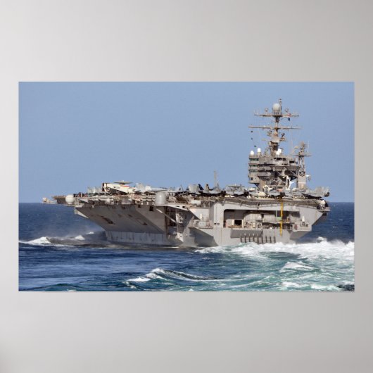USS Abraham Lincoln (CVN 72) Poster (Voorkant)