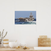 USS Abraham Lincoln (CVN 72) Poster (Keuken)