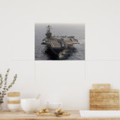 USS Abraham Lincoln (CVN 72) Poster (Keuken)