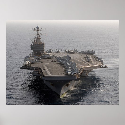 USS Abraham Lincoln (CVN 72) Poster (Voorkant)