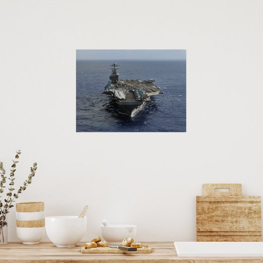 USS Abraham Lincoln (CVN 72) Poster (Keuken)