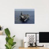 USS Abraham Lincoln (CVN 72) Poster (Thuiskantoor)
