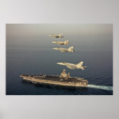 USS Abraham Lincoln (CVN 72) Poster (Voorkant)